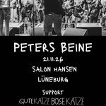 Peters Beine und Gute Katze Böse Katze