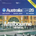 Blah Records presents Black Josh, Lee Scott & Sly Moon LIVE in Melbourne