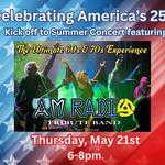 Get ready to kick off the Summer and help us celebrate America 250🇺🇸 with great music fr