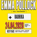 The Hangar: Emma Pollock + Radhika