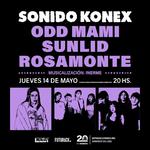 Sonido Konex presenta: ODD MAMI junto a Sunlid y Rosamonte