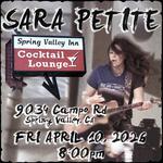 Sara Petite @ The Spring Valley Inn