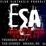 Club sinthesis presents ESA and Absynthe Of Faith 