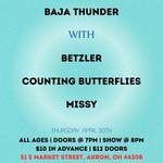 betzler with Baja Thunder, Counting Butterflies, and Missy