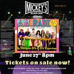 AM Radio Tribute Band's **premiere performance** at Mickey's Black Box in Lititz!