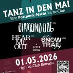 Post-Punk Nacht: Diamond Dog, HEAR ME OUT, Snow Trail