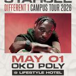 STAHGEE DIFFERENT 1 CAMPUS TOUR 2026