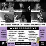 Starving Artists Food Drive