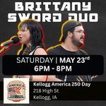 Brittany Sword Duo Live at Kellogg America 250 Day
