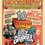 Moo & Brew Plaza Midwood 10 Year Birthday Bash featuring Little Stranger & Tobacco Road