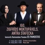 Igo, Zigfrīds Muktupāvels, Antra Stafecka koncerts Raimonam Paulam ES PAMOSTOS