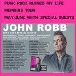 John Robb memoirs tour plus guest Dave Rowntree (Blur)