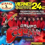 Grupo Pegasso en Mirage Western Saloon