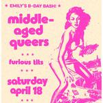 MIddle-Aged Queers + Furious Tits @ Ivy Room in Albany, CA