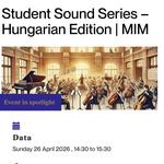 Student Sound Series - Hungarian Edition / MIM