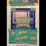 Power Play, Chained, Aimpoint, Jaw Harp at Brasshouse Boardroom