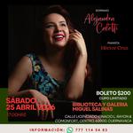 Recital "México en mi corazón" Soprano Alejandra Caletti