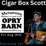 Cigar Box Scott opening for Andy Cohen and Whistling Past the Graveyard