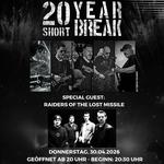20 Year Short Break und Raiders Of The Lost Missile live in der X-Bar