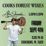 Alex Shumaker Acoustic at Cooks Forest Wines