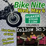 Bike Nite w/ Yellow No. 5 | QUAKER STEAK & LUBE | COLUMBUS