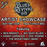 MFB Live at Papa Turney's (4th Annual Blues Revival 615)