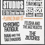 Chronic Fatigue + Felisha and the Jazz Rejects + Ivan and the Tax Evaders + The Ziltches