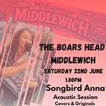 Songbird Anna Acoustic Session at Midsummer Middlewich 