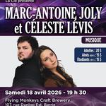 La Clé présente JOLY et Céleste Lévis