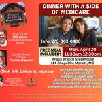 Dinner with a side of MEDICARE!