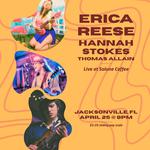 Erica Reese with Hannah Stokes & Thomas Allain @ Solune Coffee JAX