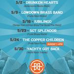 Bands in the Beer Garden