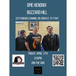 OPIE HENDRIX BAND AT BUZZARD HILL