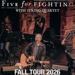 Five For Fighting with String Quartet at Rams Head On Stage