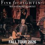 Five For Fighting with String Quartet at The Suffolk Theater