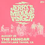 Jerry's Middle Finger at The Hanger