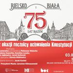 Dorota Miśkiewicz jako gość specjalny koncertu "Bielsko i Biała - 75 lat razem" 