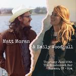 Emily Woodhull and Matt Moran at Blue Bonnett Bar