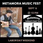 Cigar Box Scott @ Metamora Music Festival 2026 - Noon Main Stage; 3:30 Side Stage
