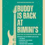 Buddy Is Back At Bimini's For A Spring Kick Off Party 