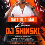 Dj Shinski Live in Oslo, Norway April 30th