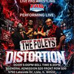 FAB Wrestling Presents:  Distortion Live Pro Wrestling & Rock N' Roll