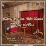 Dallas Burrow, Will Sexton, & Amy LaVere @ The Redbird - 4 pm