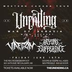 THE UNENDING - WAR OF AKRASIA TOUR // CALGARY, AB