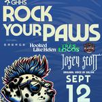 Rock Your Paws - Hooked Like Helen for the Humane Society