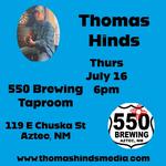 Live at 550 Brewing Taproom in Aztec, NM