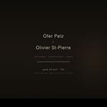 Accordéon, électronique et orgue - Olivier St. Pierre et Ofer Pelz