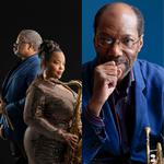 Charles Tolliver with Camille Thurman & Darrel Green 