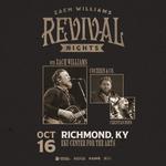 Zach Williams’ Revival Nights Tour 2026