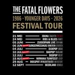JB Meijers on tour with The Fatal Flowers